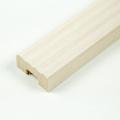 solid wood customized with melamine hot pressed wadding wood moulding